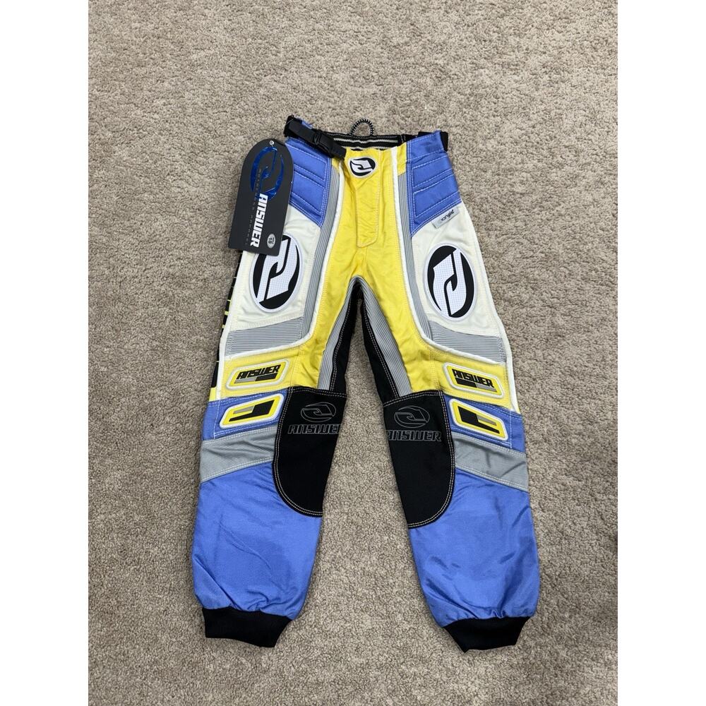 New Answer Racing Ion Motocross VMX‎ Pants Girls Size 18 Girls Pants